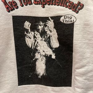 JIMI HENDRIX Vintage Custom  90’s Heavyweight Sweatshirt!